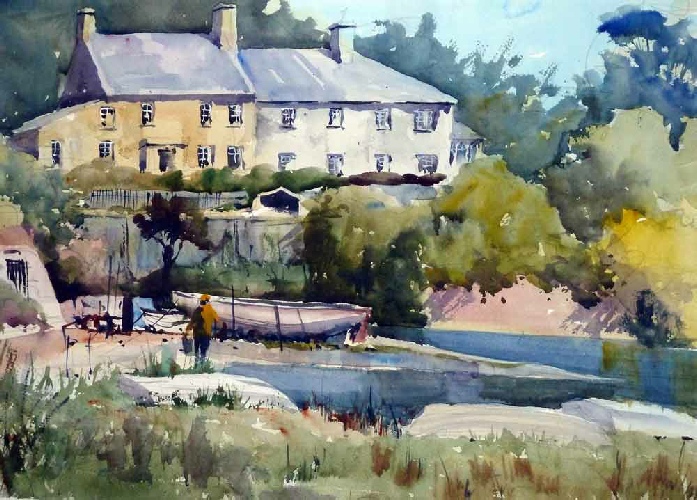 Paint Dramatic Dartmoor, rivers and moorland villages