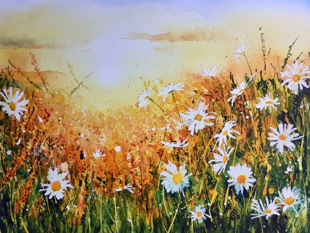 Capturing the Beauty of Flowers & Gardens in watercolour