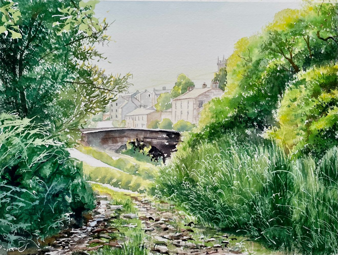 Paint Historic Buxton in Watercolour